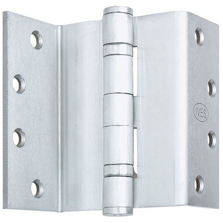 Ives Ball Bearing Butt Hinge, 5", Square, 652, Swing Clear, Standard 5BB1SC 5.0 652